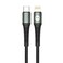 Microdigit Type C to Lightning PD Data Cable &ndash; 1.2 Meter Long, 20W Quick Charging, Nylon Braided, Durable Design, Compatible with iPhone, iPad, and More &ndash; Fast Charging Cable

