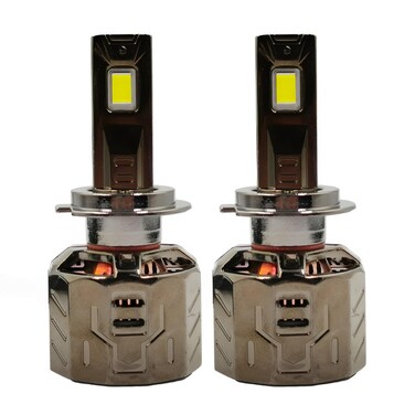 مصباح أمامي LED 3XR P130 - 30000 لومن، 260 واط، 12 فولت، متوافق مع Canbus، مقاوم للماء IP65، درجة حرارة لون 6500 كلفن، عمر افتراضي طويل H7