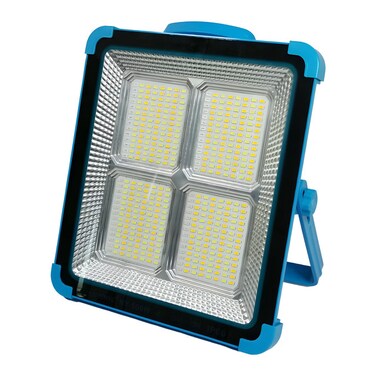 KY-500W Solar Charging LED Light, 500W, Rechargeable Lithium Battery, Adjustable Brightness, IP66 Waterproof