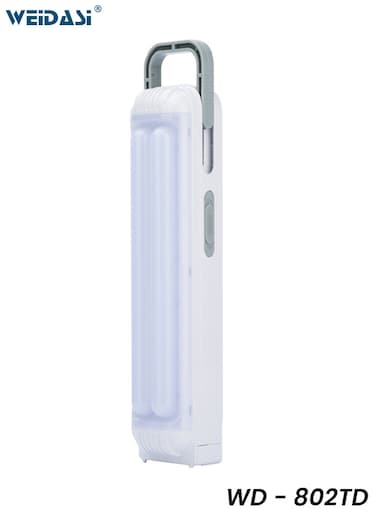 WEIDASI WD-802TD LED Emergency Light, Rechargeable, 50 SMD LEDs, AC/DC Charging, Portable with Handle, Long-Lasting

