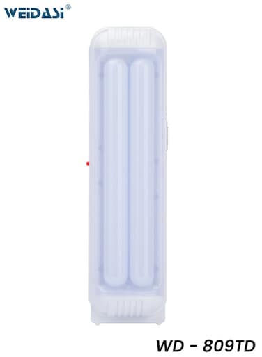 WEIDASI WD-809TD LED Emergency Light, Rechargeable, 40 SMD LEDs, Portable with Handle, AC/DC Charging, Long Battery Life


