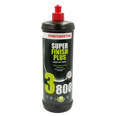 Menzerna 3800 Super Finish Plus - High Gloss Polish for Automotive Paint, Safe for Clear Coats, Deep Shine

