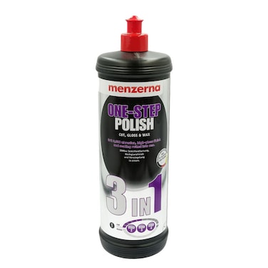 Menzerna 3 in 1 One-Step Polish - High-Gloss Finish with Medium Cut and Protection, Fast and Efficient Polishing

