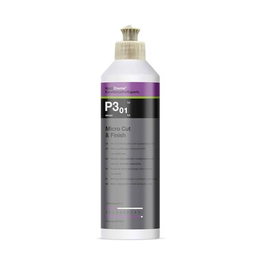 Koch Chemie P3.01 Micro Cut &amp; Finish - High Gloss Polishing Compound for Fine Swirl Removal (250ml)

