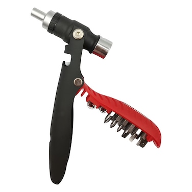 مطرقة ساكاتا متعددة الاستخدامات ١٨ في ١ - أداة متعددة الاستخدامات مع رؤوس مفكات براغي قابلة للتبديل