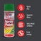 X-PRO 99 X99-02/37 Green Spray Paint 400ml &ndash; Fast Dry &ndash; Gloss Finish &ndash; Interior Exterior Use

