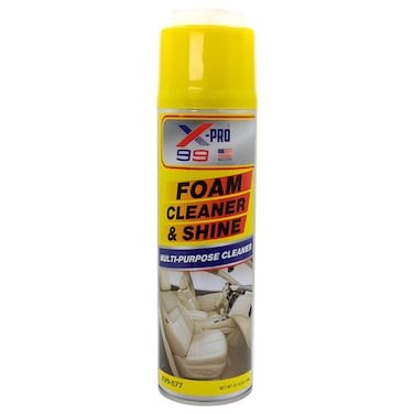 X-PRO 99 Foam Cleaner &amp; Shine 600g &ndash; Model X99-577, Multi-Purpose Cleaning for Car, Home &amp; Shoes

