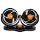 Mitchell HX-T312 5&Prime; Dual Vehicle Fan, 24 V DC, Two-Speed for Trucks, SUVs, Cars

