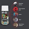 Safi Wax Spray Paint Matt White Model SFW-P-1007-ECO 400ml for Walls, Wood, Metal, Glass, Canvas







