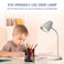 Weidasi WD-6046 LED Table Lamp, USB Rechargeable, 2400mAh Battery, Touch Dimming, Adjustable Head

