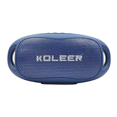 KOLEER H30 Wireless Bluetooth Speaker   1200mAh Battery   9W Output   FM   USB   SD   Blue

