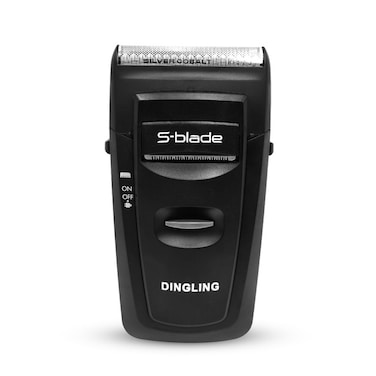 DINGLING RSCW-417 Rechargeable Electric Shaver with S-Blade, 50mm Foil, 8-Hour Charge, Body Grooming for Men, Trimmer with Cleaning Brush and Pouch

