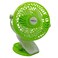 مروحة WEEDASI SHINEBEST WD-2100 بمشبك تثبيت، خضراء   قابلة لإعادة الشحن عبر USB، 7 فولت، 4 واط، بثلاث سرعات، دوران 360 درجة، طاقة مزدوجة   مروحة تبريد للمكتب، السيارة، المنزل، المكتب