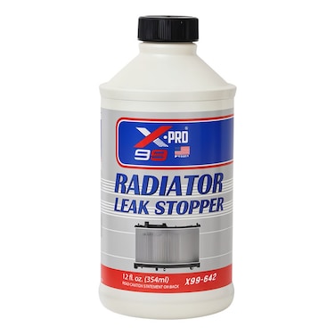 مانع تسرب الرادياتير X-PRO 99 سعة 354 مل (X99-642)   يمنع التسربات البسيطة   يمنع ارتفاع درجة الحرارة   متوافق مع جميع سوائل التبريد   لمحركات البنزين، وغاز البترول المسال، والديزل