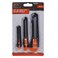 Fx Tools - Snap Off Blade Knives 3 Pieces Blackorange