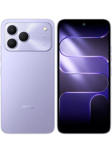 تكنو SPARK 50 4G KN4 4+128GB AURORA PURPLE - بنفسجي شفقي (نسخة دولية)