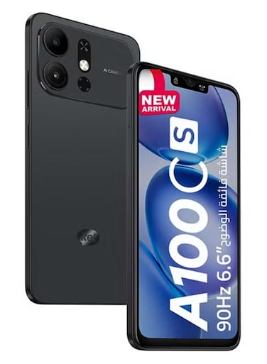 آيتل A100CS A6611L ( 2+4 ) 64 GB NATURAL BLACK - أسود طبيعي (نسخة دولية)