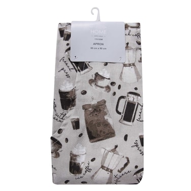 La Collection Home - Apron, Coffee Print, 60 X 90 cm