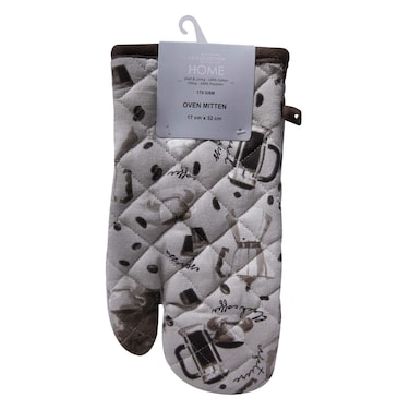 لا كولكشن هوم - قفاز فرن، بطباعة القهوة، 17 × 32 سنتيمتر