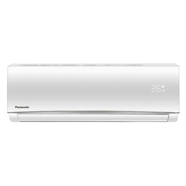 Panasonic - Split Air Conditioner, 2.5 Ton With 28600 BTU, Heat And Cool, Eco Mode, Designed For Middle East, Anti-Cold Air, I Feel Mode, Turbo Cooling, Auto Restart, 4 Way Swing (CS/CU-YW30WKS)