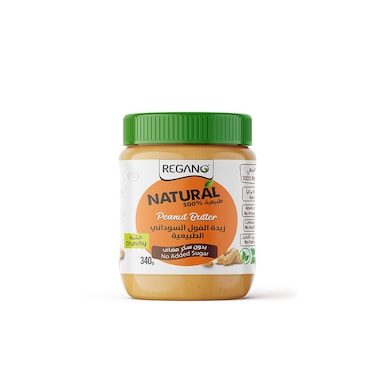 Regano Crunchy Peanut Butter 340g