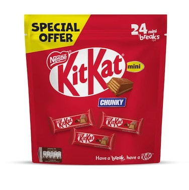 كيت كات – شوكولاتة تشانكي ميني – كيس 384 جرام