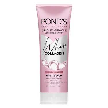 POND's Serum Whip Facial Foam, Bright Beauty, 100g
