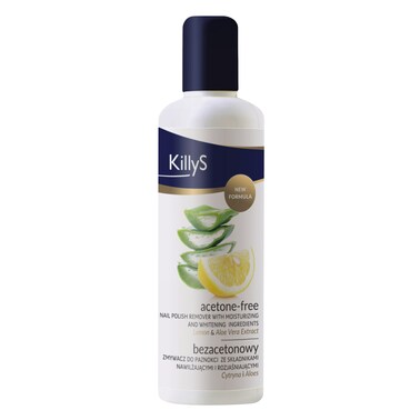 Killy's Lemon And Aloe Vera Extract Nail Polish Remover 150ml