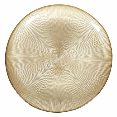 Paris Prix Royal Glass Dessert Plate 21cm Gold