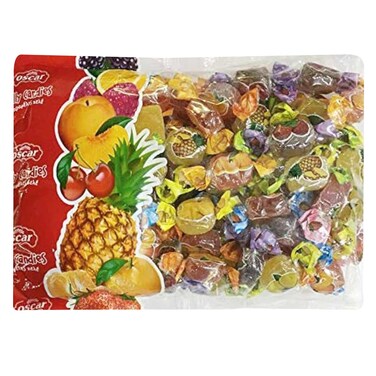 أوسكار - حلوى جيلي نكهات مشكلة شفافة، 400 جرام