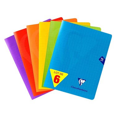 كارفور - دفتر ملاحظات 17 × 22 سنتيمتر - 96 صفحة - مربعات كبيرة