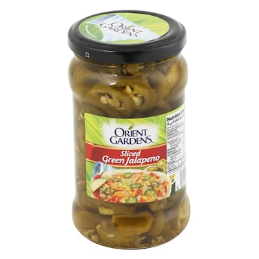 أورينت جاردنز شرائح فلفل هالابينو أخضر 290 جرام