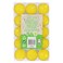Arti Casa Citronella Tea Light 15 Pieces Yellow
