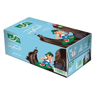 Alrabie Chocolate Biscuit Milk 125ml X18