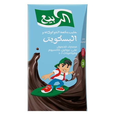 Al Rabie Chocolate Biscuit Milk 125ml