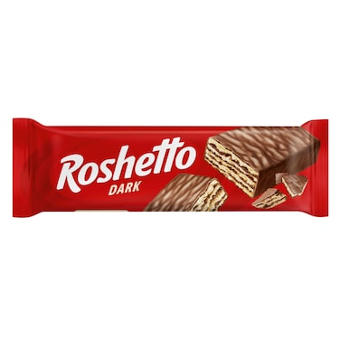 Roshen Roshetto Glazed Dark Chocolate Cream Wafer 34g