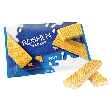 ROSHEN MILK CHOCO WAFERS 72G