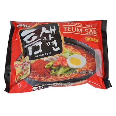Paldo Teumsae Ramen Korean Noodles 120g