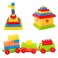Family Center Blocks Creative Building Blocks Play Set 3+ Years 320 Pieces