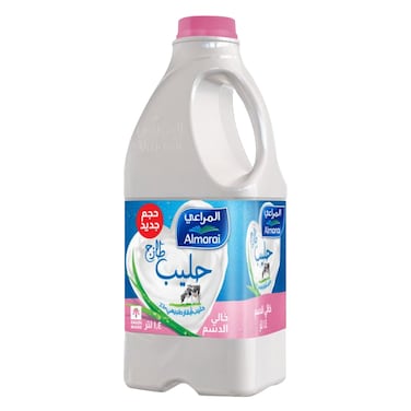 المراعي حليب طازج خالي الدسم، 1.4 لتر
