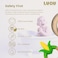 LUQU Silicone + Wood Teether- Flower