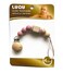 LUQU Silicone Pacifier Beads- Pink Wood