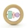 LUQU Silicone + Wood Teether- Circle