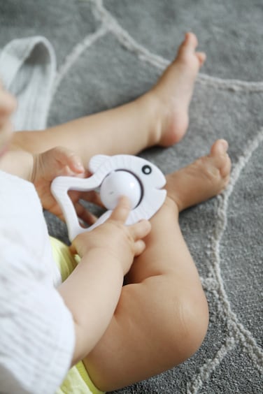 LUQU Silicone Rattle- Fish