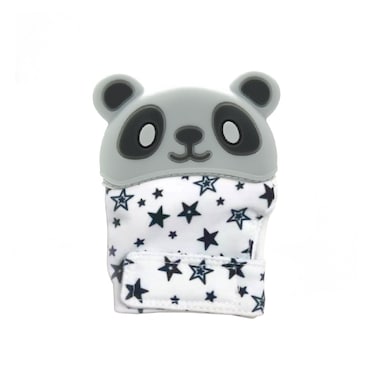 قفاز لوقو سيليكون - أزرق