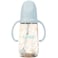 Luqu Feeding Bottle Ppsu With Handle 200ml-Blue