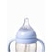 Luqu Feeding Bottle Ppsu With Handle 300ml-Blue