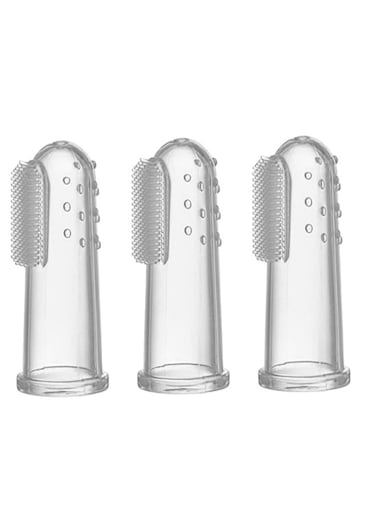 Luqu Tooth Brush Fingertip Silicone- 3 pcs