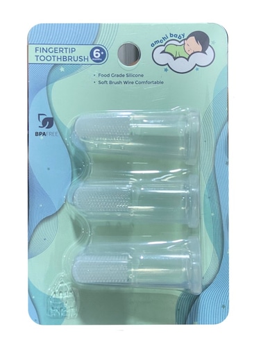 فرشاة أسنان سيليكون 3 قطع