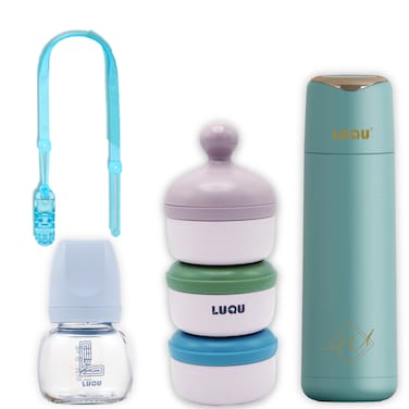 Disposable Diaper Bag Refill Rolls With Nappy Bags Dispenser - Multicolour-Pack of 2